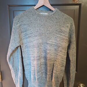 Vintage Grey 80s Dad Sweater